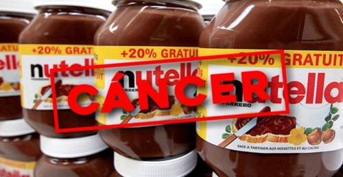 Retiran Nutella de todos los supermercados de Europa ya que puede producir cáncer