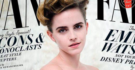 Emma Watson hace un Topless para ‘Vanity Fair’ que causa controversia… ¡Lo van a disfrutar!