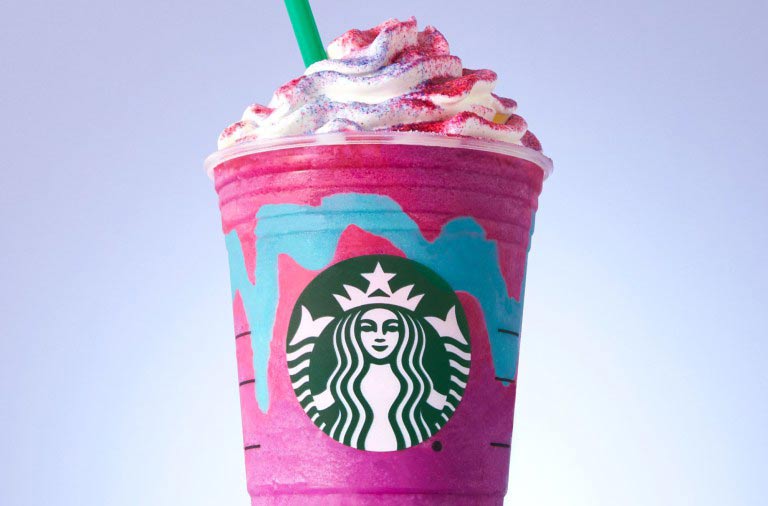 Conoce la dieta del famoso Unicorn Frappuccino de Starbucks