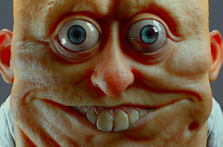 Artista 3D recrea a Bob Esponja en la vida real y el resultado es escalofriante